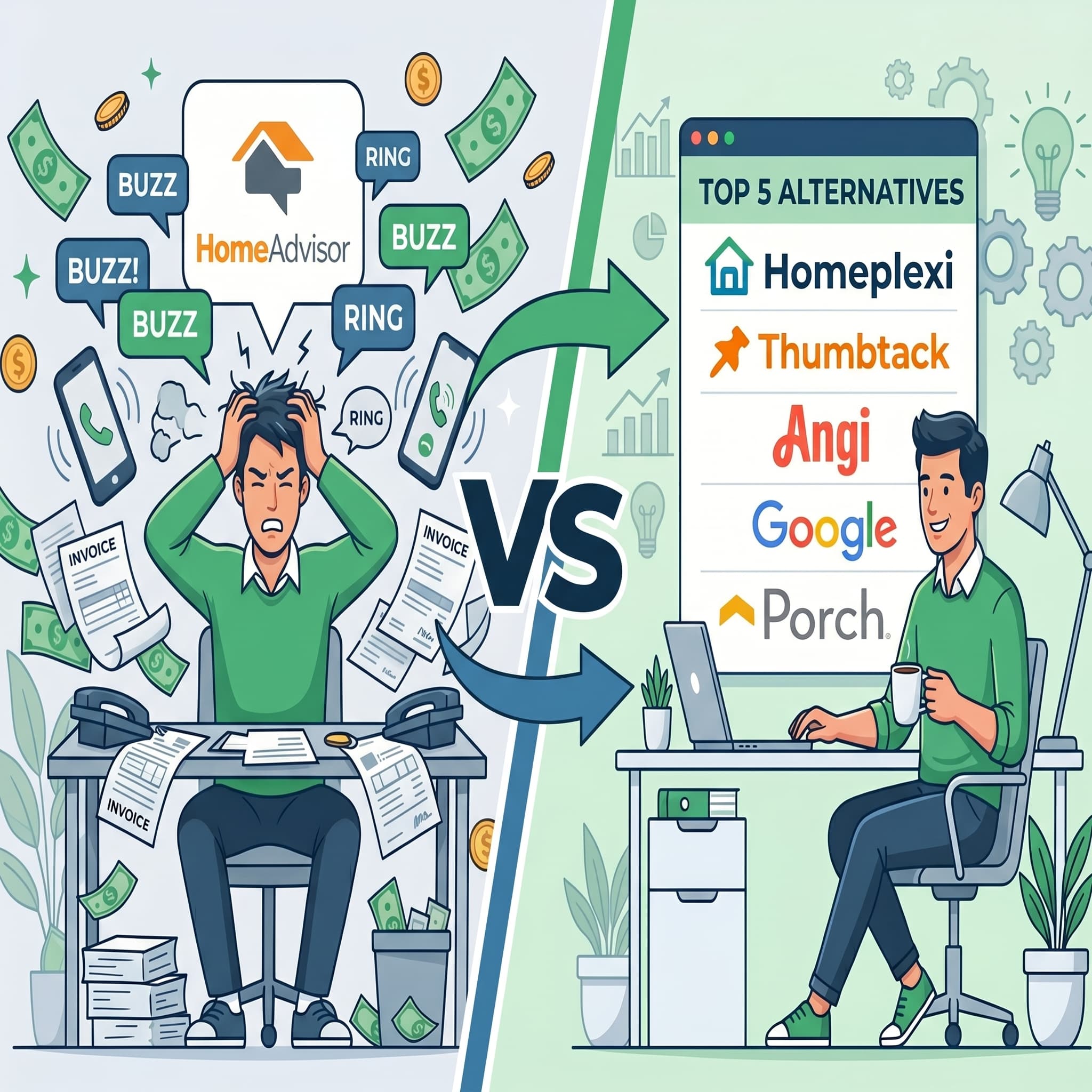Best HomeAdvisor Alternatives in 2026: 5 Better Platforms That Won't Overcharge You