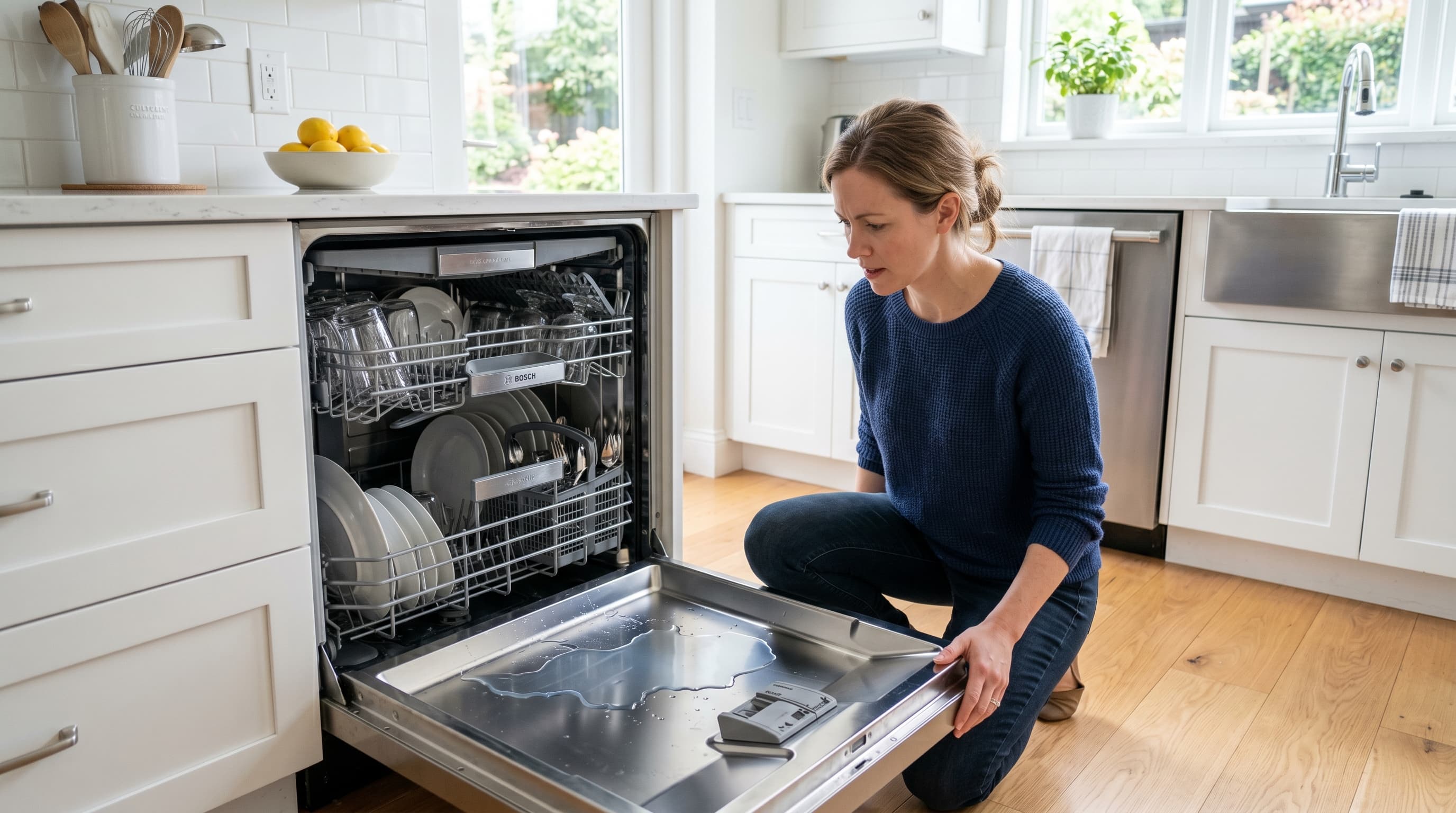 Why Does My Dishwasher Have Standing Water?