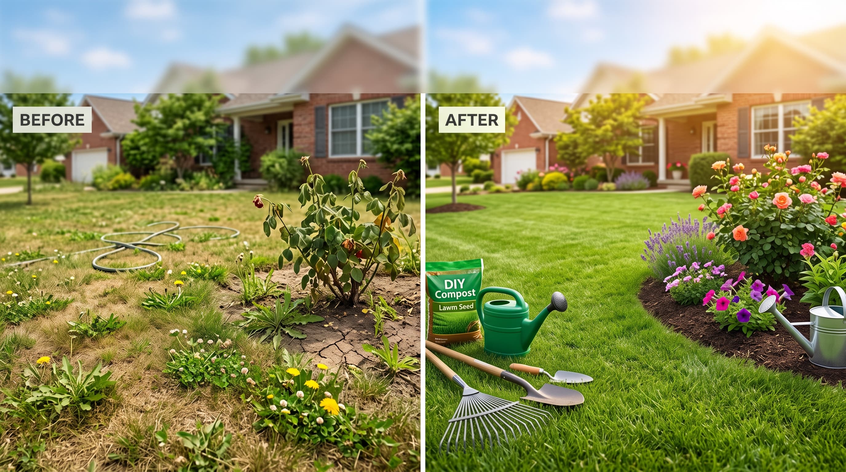 How to Fix Lawn and Garden Problems Yourself: A Budget-Friendly Guide for Struggling Homeowners