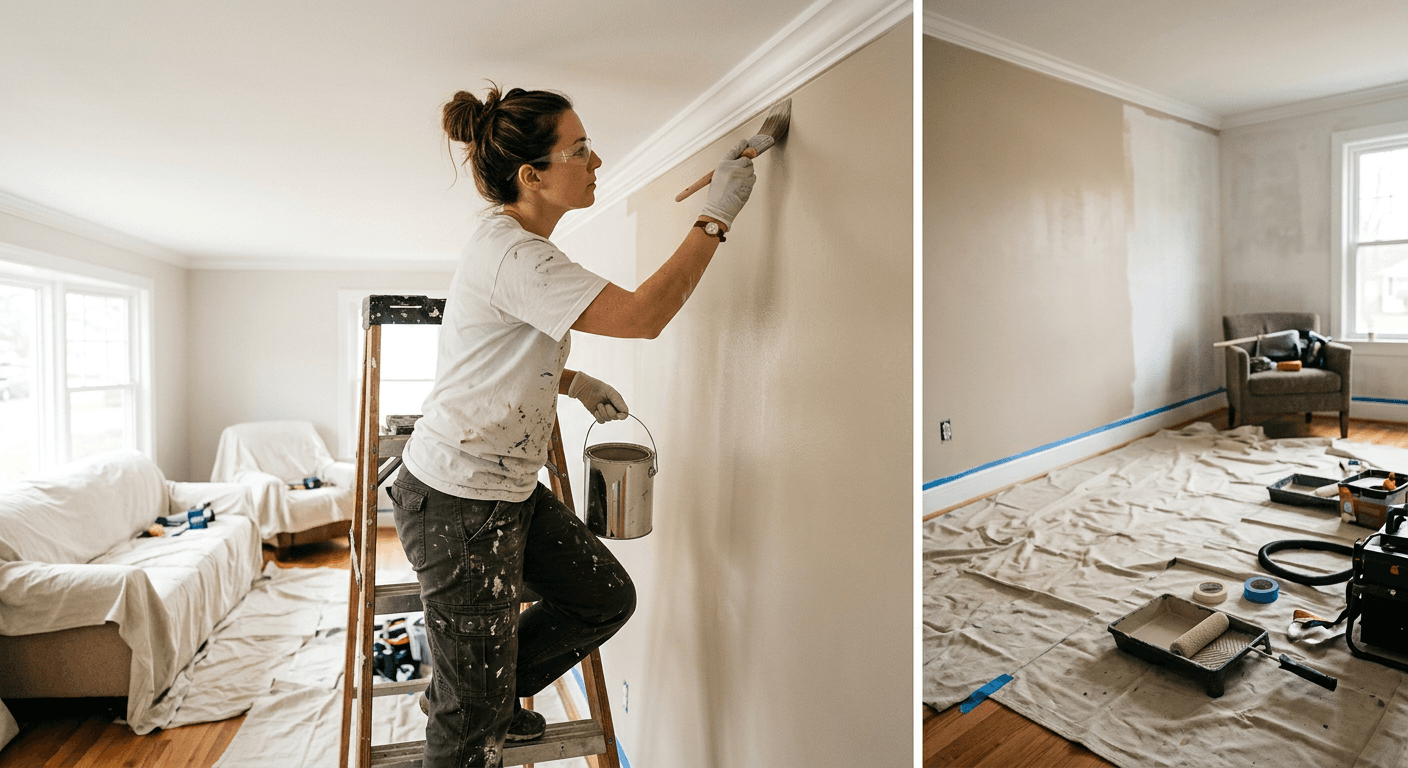 Interior Painting: How to Get Pro Results (Without Hiring a Painter)